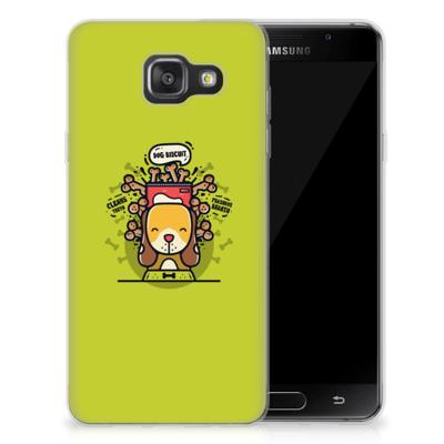 Samsung Galaxy A3 2016 Telefoonhoesje met Naam Doggy Biscuit Samsung Galaxy A3 2016 Telefoonhoesje met Naam Doggy Biscuit
