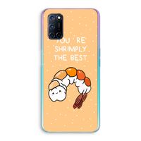 You're Shrimply The Best: Oppo A92 Transparant Hoesje You're Shrimply The Best: Oppo A92 Transparant Hoesje