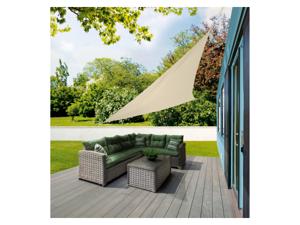 LIVARNO home Schaduwdoek (driehoekig/beige)
