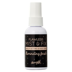 Barry M Flawless Mist & Fix Makeup Setting & Body Spray Illuminating