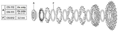 Campagnolo Tandkrans 16a