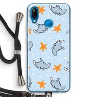 Manta: Huawei P20 Lite Transparant Hoesje met koord