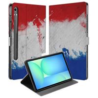 Nederland Book Case Hoesje met Standaard Samsung Galaxy Tab S10 FE | Tab S9 FE