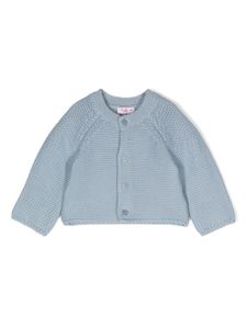 Il Gufo cardigan en coton - Bleu