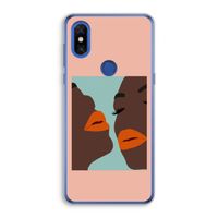 Orange lips: Xiaomi Mi Mix 3 Transparant Hoesje