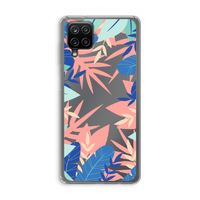 Tropisch: Samsung Galaxy A12 Transparant Hoesje