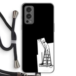 Musketon Painter: OnePlus Nord 2 5G Transparant Hoesje met koord
