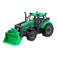 Cavallino Toys Cavallino Tractor met Shovel Groen, Schaal 1:32 - thumbnail