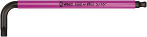 Wera 950 SPKL Stiftsleutel Multicolour, Inch Maten, 1/8 duim leuchtpink - 1 stuk(s) - 05022632001