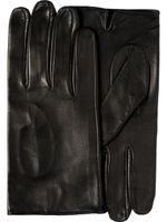 Prada gants en cuir - Noir