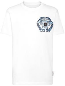 Philipp Plein t-shirt à imprimé graphique - Blanc