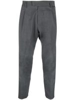 Low Brand pantalon court à coupe droite - Gris