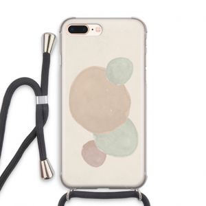 Geo #9: iPhone 7 PLUS Transparant Hoesje met koord