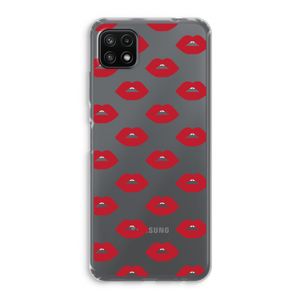 Lips: Samsung Galaxy A22 5G Transparant Hoesje