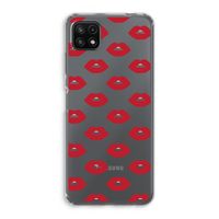Lips: Samsung Galaxy A22 5G Transparant Hoesje