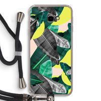 Fantasie jungle: Samsung Galaxy J4 Plus Transparant Hoesje met koord