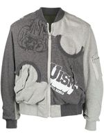 Undercoverism veste bomber à design réversible - Gris