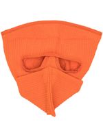 Walter Van Beirendonck cagoule en maille nervurée - Orange