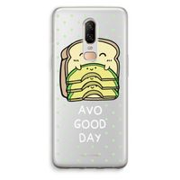 Avo Good Day: OnePlus 6 Transparant Hoesje