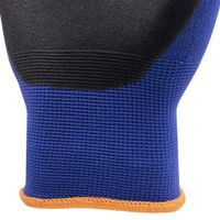 Uvex 6002711 beschermende handschoen Werkplaatshandschoenen Antraciet, Blauw Elastaan, Polyamide 1 stuk(s) - thumbnail