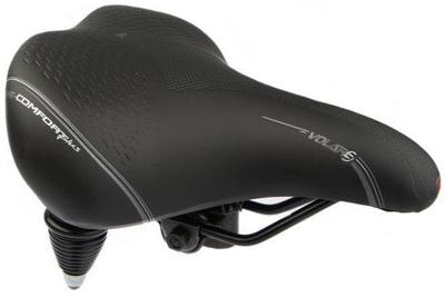 Selle Bassano Zadel volare xxl dubbelveer - zwart