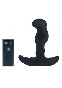 G Stroker Unisex Massager with Unique Stroker Beads - Black