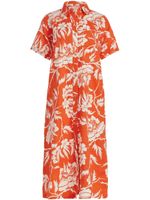 Mara Hoffman robe mi-longue à imprimé Abbi Fiore - Orange