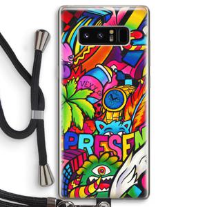 Represent: Samsung Galaxy Note 8 Transparant Hoesje met koord