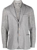 Eleventy blazer à simple boutonnage - Gris - thumbnail