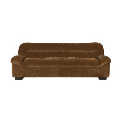 Dutchbone Douglas bank 3-zits velvet Cognac
