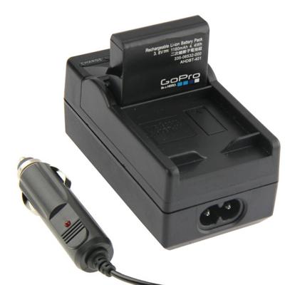 Digitale Camera Accu auto-oplader voor Gopro HERO 4 AHDBT-401