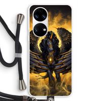 Pegasus: Huawei P50 Transparant Hoesje met koord