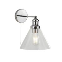 Searchlight WandlampPyramid chroom - 1277CC