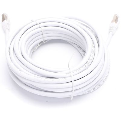 Netwerkkabel - Internetkabel - Patchkabel - Aigi Hoxi - Cat7 UTP Kabel RJ45 - 10 Meter - Koper - Wit
