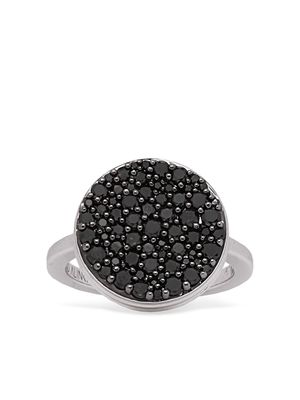 ALINKA bague Black Caviar en or blanc 18ct ornée de diamants - Argent