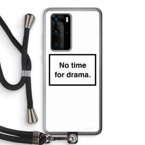 No drama: Huawei P40 Pro Transparant Hoesje met koord