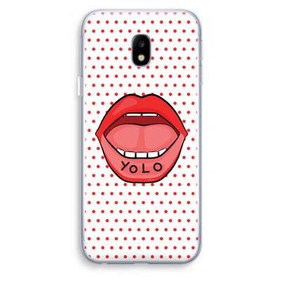 Yolo Denise: Samsung Galaxy J3 (2017) Transparant Hoesje
