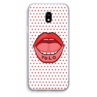 Yolo Denise: Samsung Galaxy J3 (2017) Transparant Hoesje