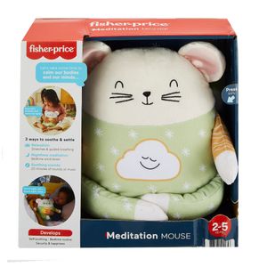 Fisher Price Meditatie Knuffel Muis + Licht en Geluid