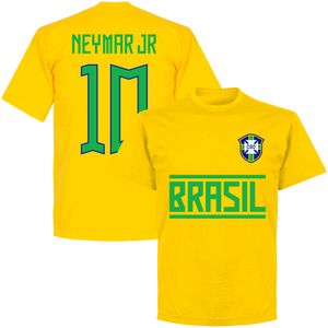 Brazilië Neymar Jr 10 Team T-Shirt