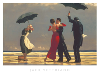 Kunstdruk Jack Vettriano - The Singing Butler 80x60cm