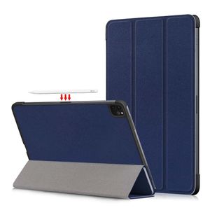 3-Vouw sleepcover hoes - iPad Pro 11 inch (2018/2020/2021) - Blauw