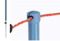 AKO vervangende paal voor schapennet blauw 106cm