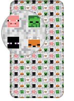 Minecraft Hoeslaken Adventure eenpersoons 90 x 200 cm