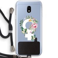 Venus: Samsung Galaxy J3 (2017) Transparant Hoesje met koord