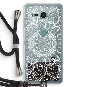 Roses Are Red: Sony Xperia XZ2 Compact Transparant Hoesje met koord