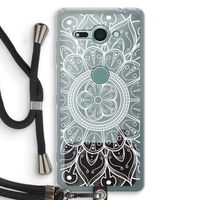 Roses Are Red: Sony Xperia XZ2 Compact Transparant Hoesje met koord