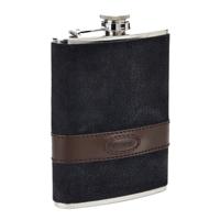 Heupflacon Rugby Black/ Brown Heupflacon Rugby Black/ Brown