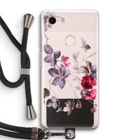 Mooie bloemen: Pixel 3 Transparant Hoesje met koord
