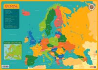 Educatieve onderleggers - Kaart Europa Educatieve onderleggers - Kaart Europa